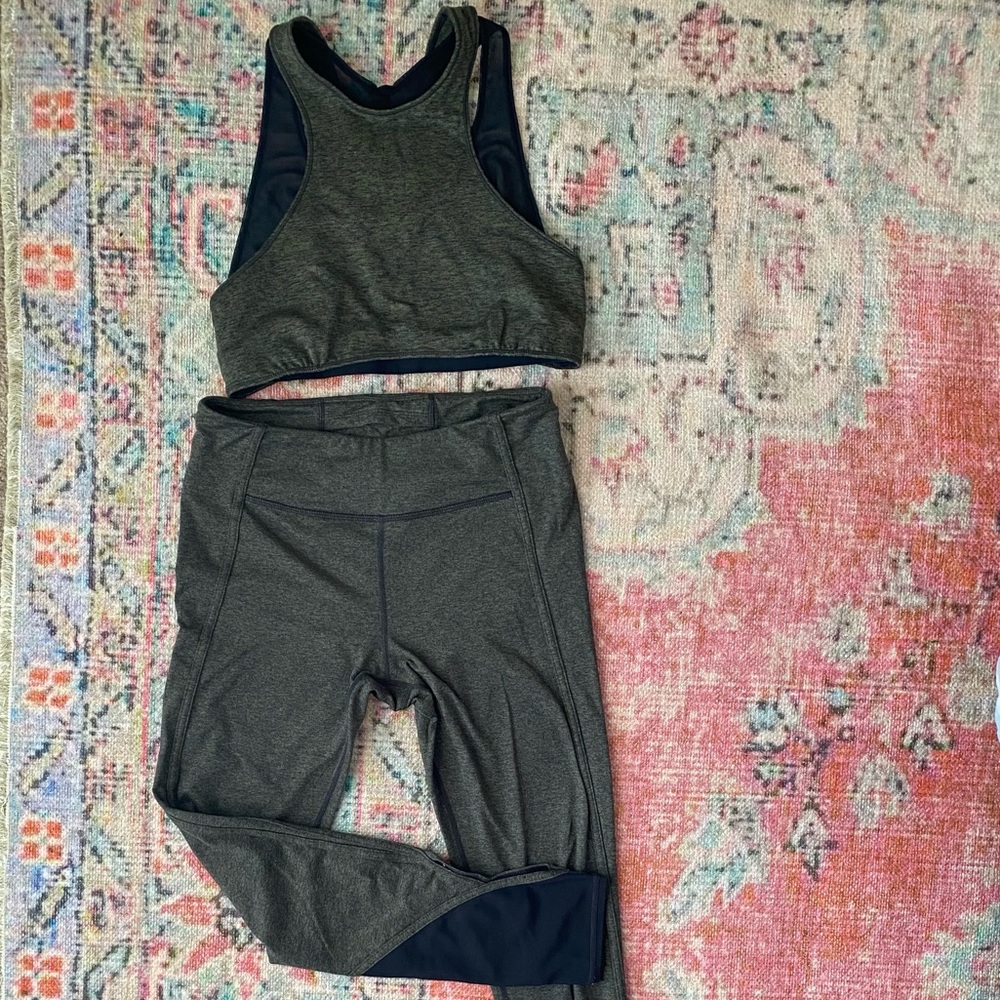 ☘️FP Movement small army green yoga set